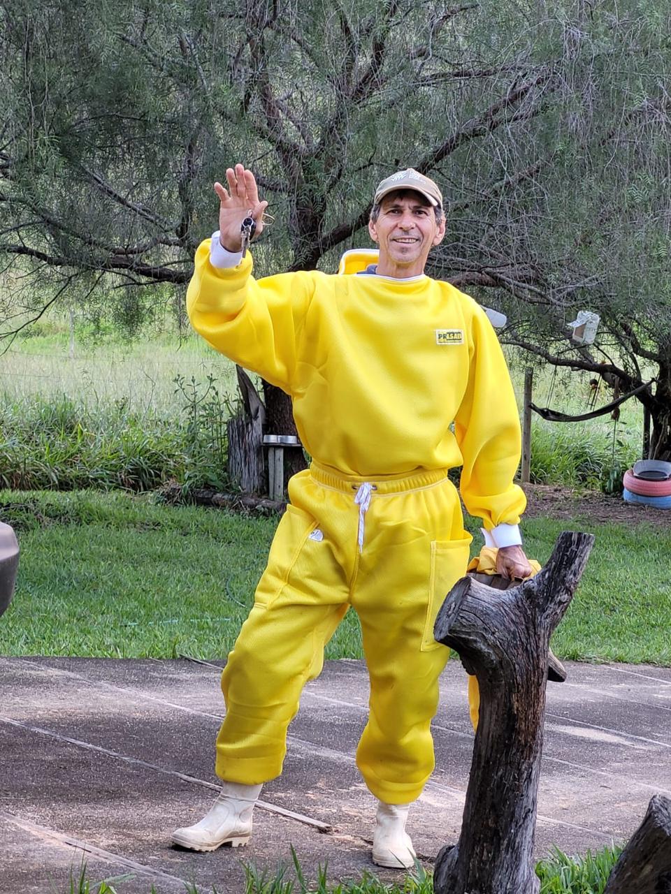 Eduardo Manoel Negreiros Ramos, apicultor do Apiário Ramel